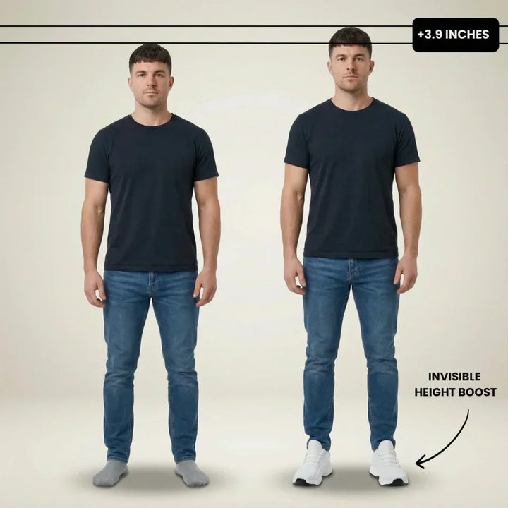 Torvane™ Urban Sneakers with Invisible Elevation and Modern Design