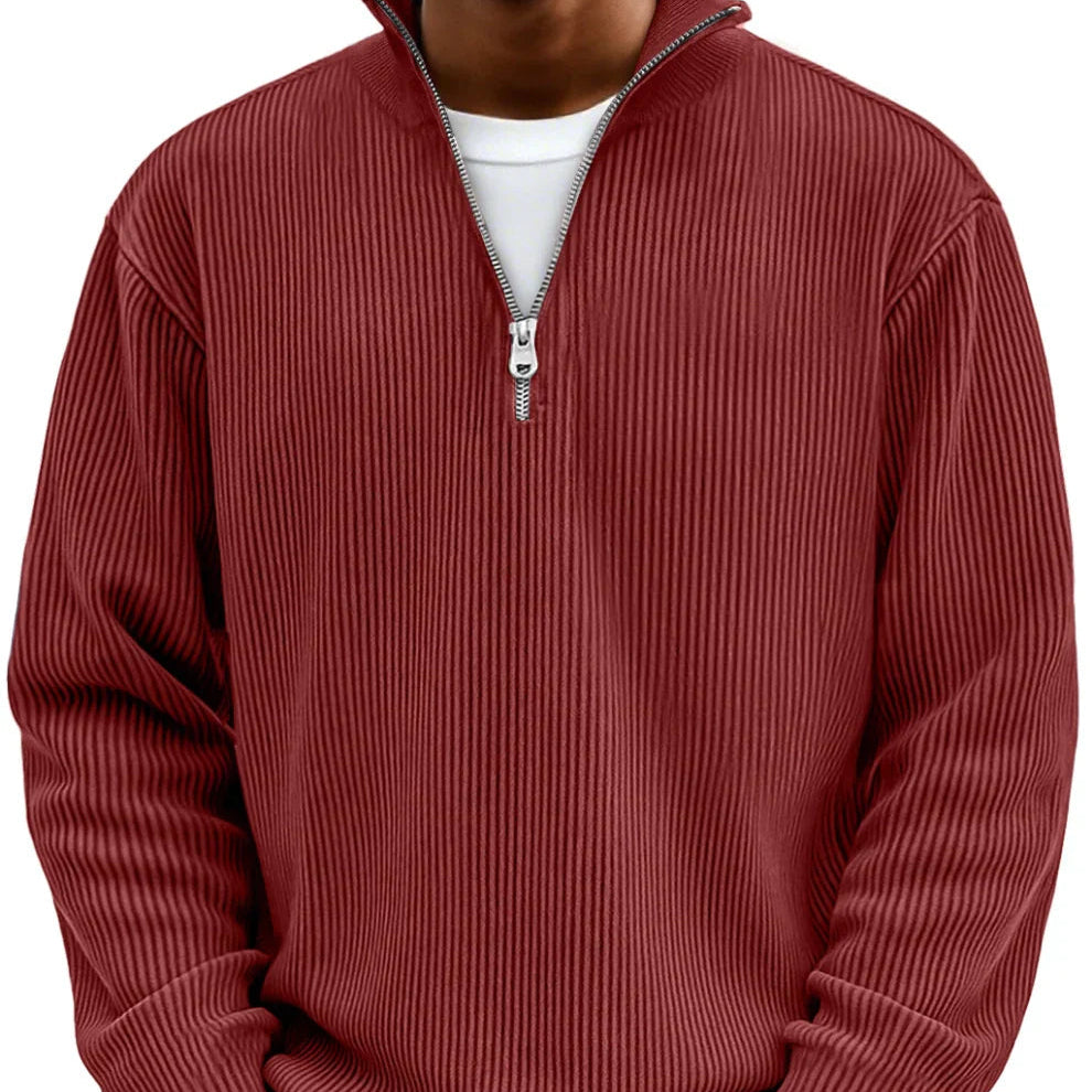 Ridge - Corduroy Half-Zip Pullover