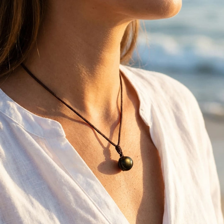 Flora™ Pendulum "Sphere" in Golden Obsidian