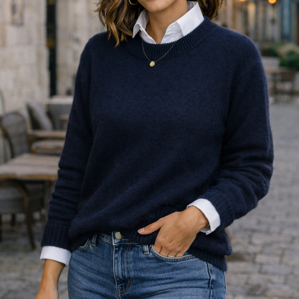 Rosyra™ Premium Cashmere-Feel Sweater with Silky Touch
