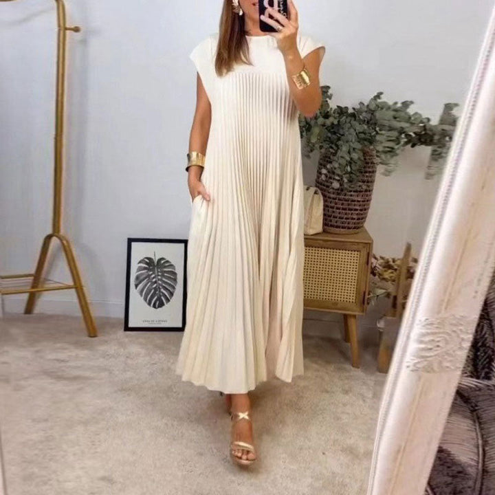 Serene - Pleated Maxi Dress