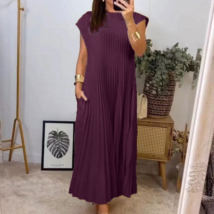 Serene - Pleated Maxi Dress