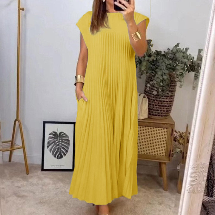 Serene - Pleated Maxi Dress