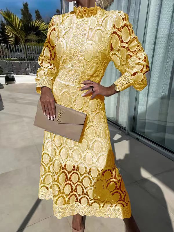 Protea - Lace Midi Dress