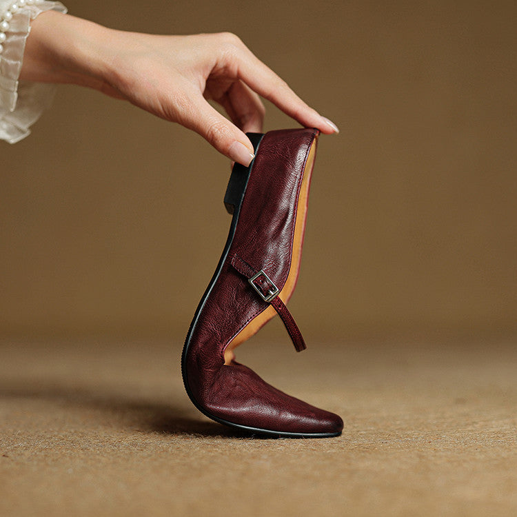 Eclipse Genuine Leather Mules