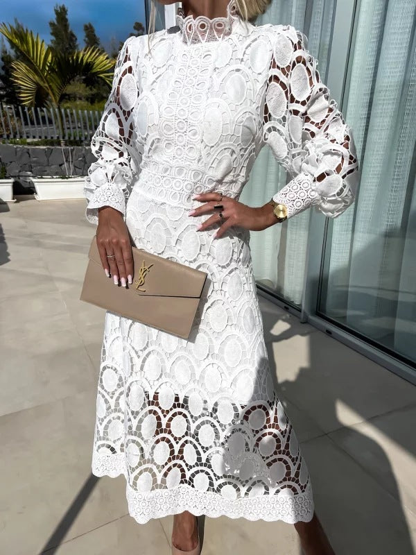 Protea - Lace Midi Dress