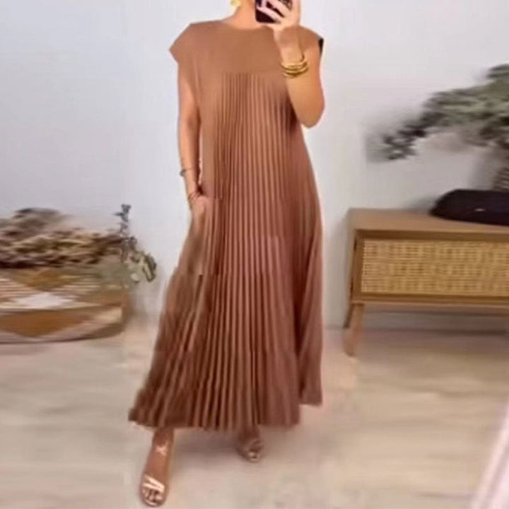 Serene - Pleated Maxi Dress