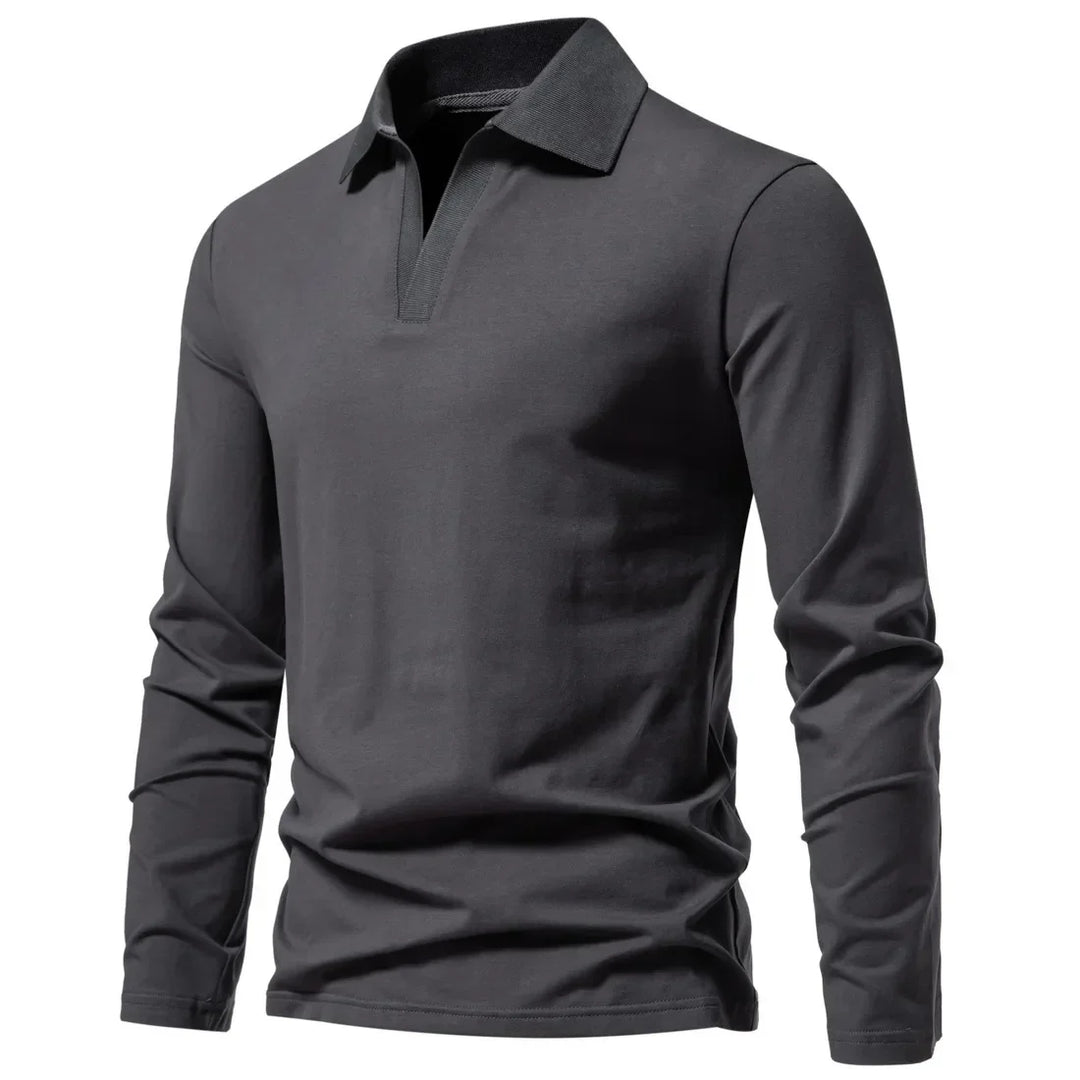 Long Sleeve Polo Shirt