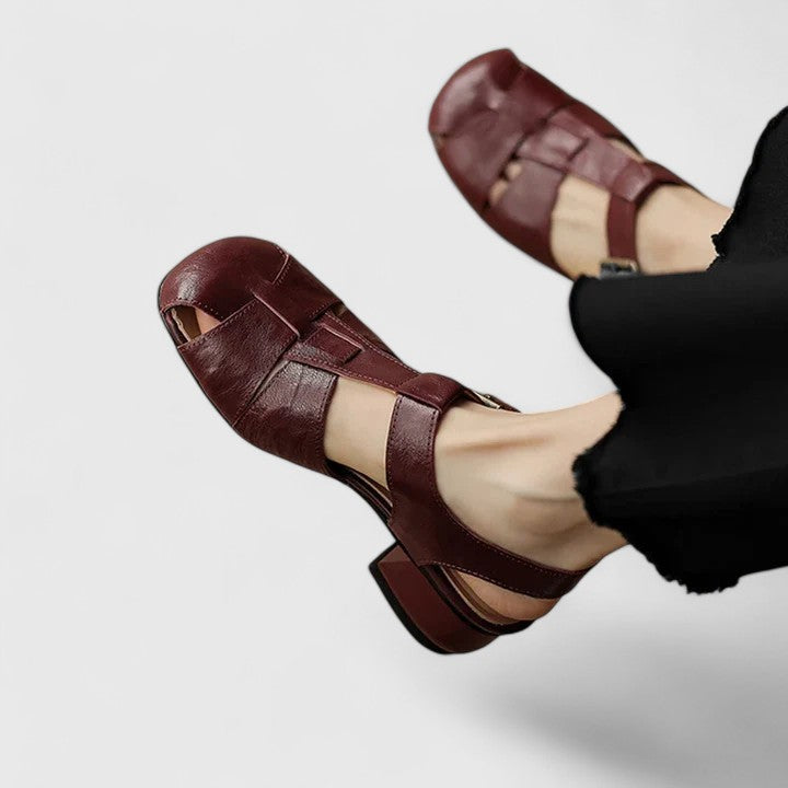 Nessa |  Sandal with Strap and Buckle