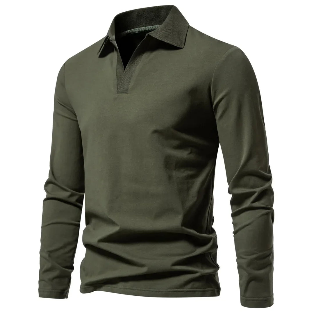 Long Sleeve Polo Shirt