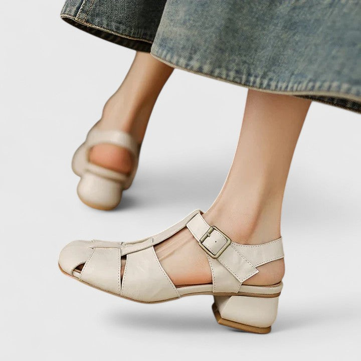 Nessa |  Sandal with Strap and Buckle