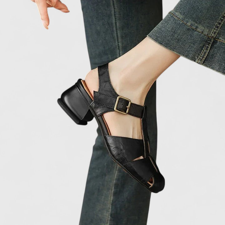 Nessa |  Sandal with Strap and Buckle