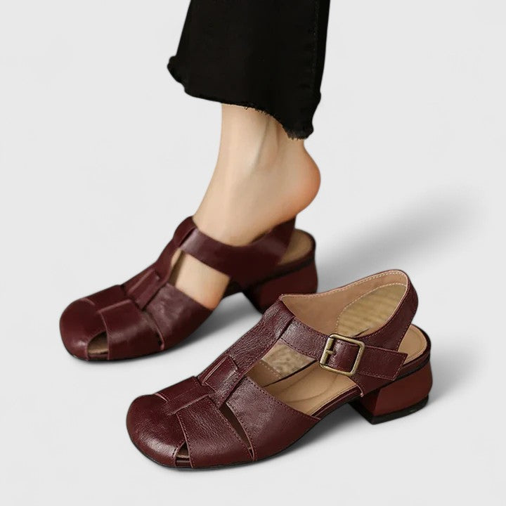 Nessa |  Sandal with Strap and Buckle