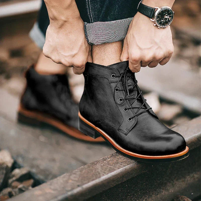 Kelvin | High Leather Boots