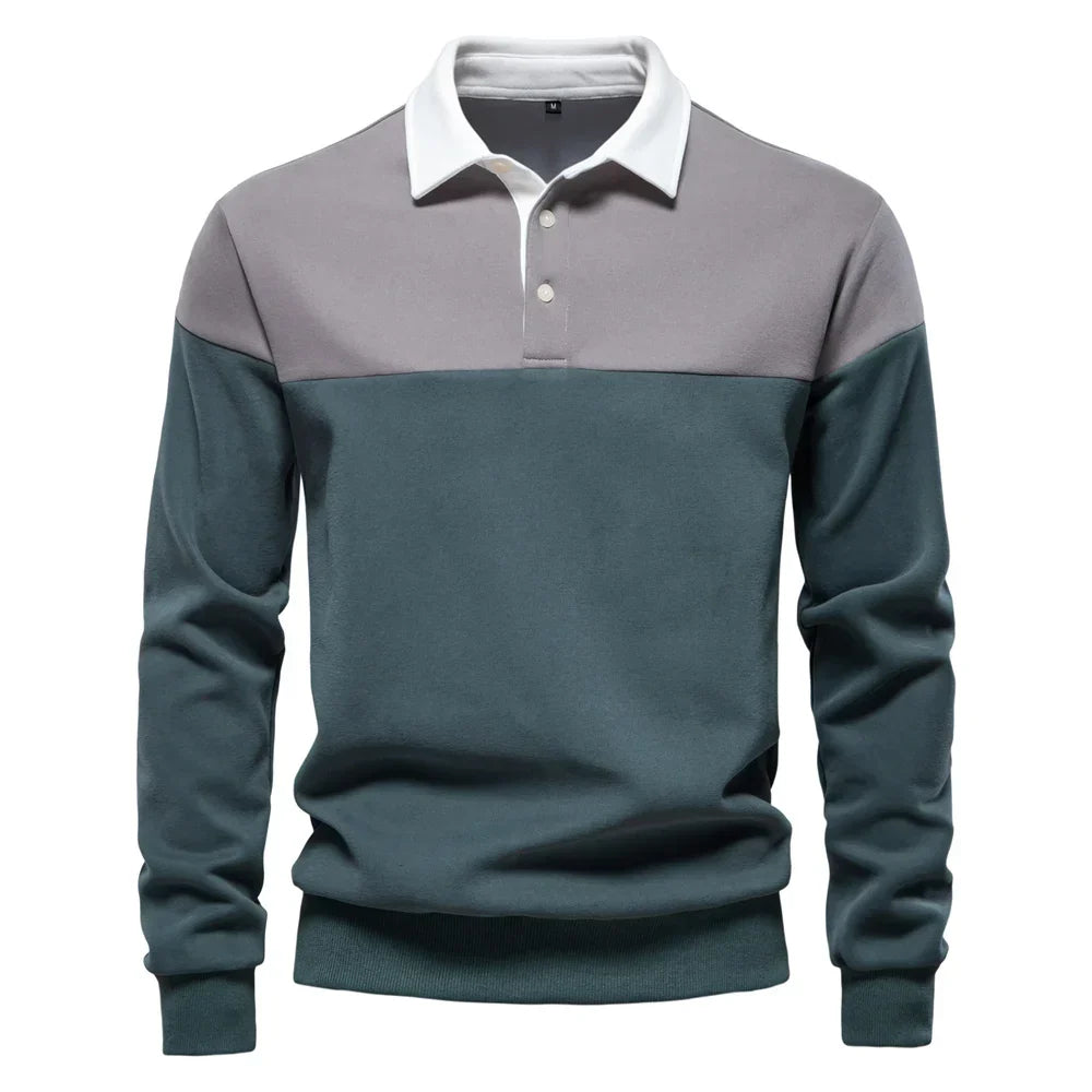 Premium & Casual Long Sleeve Polo Shirt