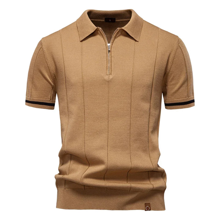 Beeckhoven™ | Men's Polo Shirt with Zip