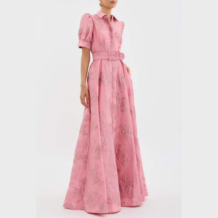 Beatrice - Belted Maxi Gown