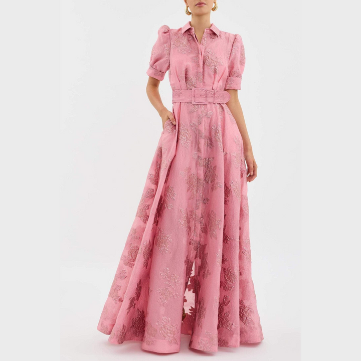 Beatrice - Belted Maxi Gown