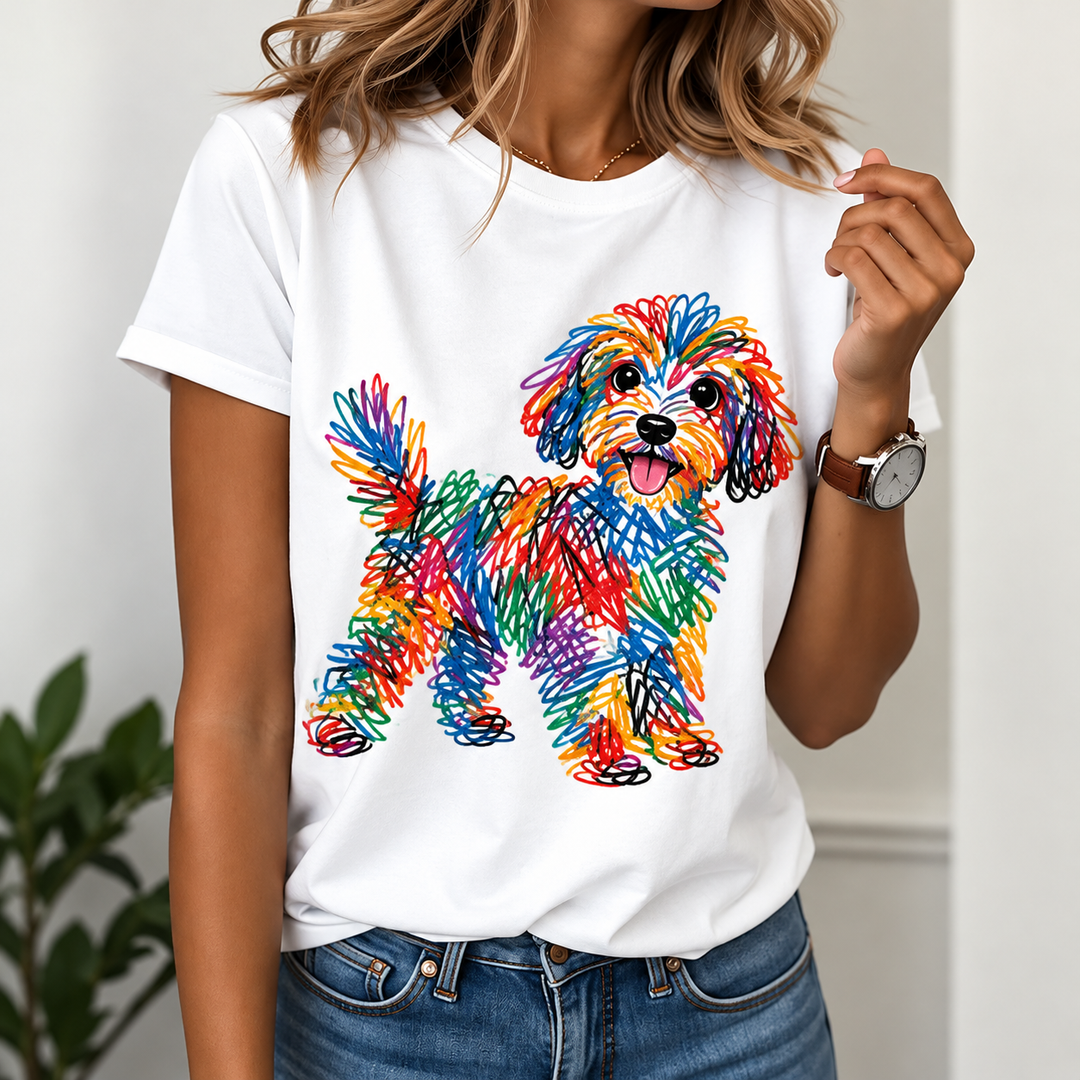 Thobeka™ | Doodle Dog Graphic Tee