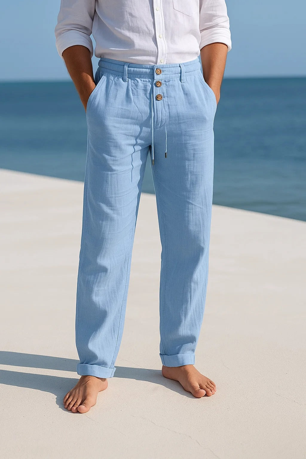 Matteo | Lightweight linen pants