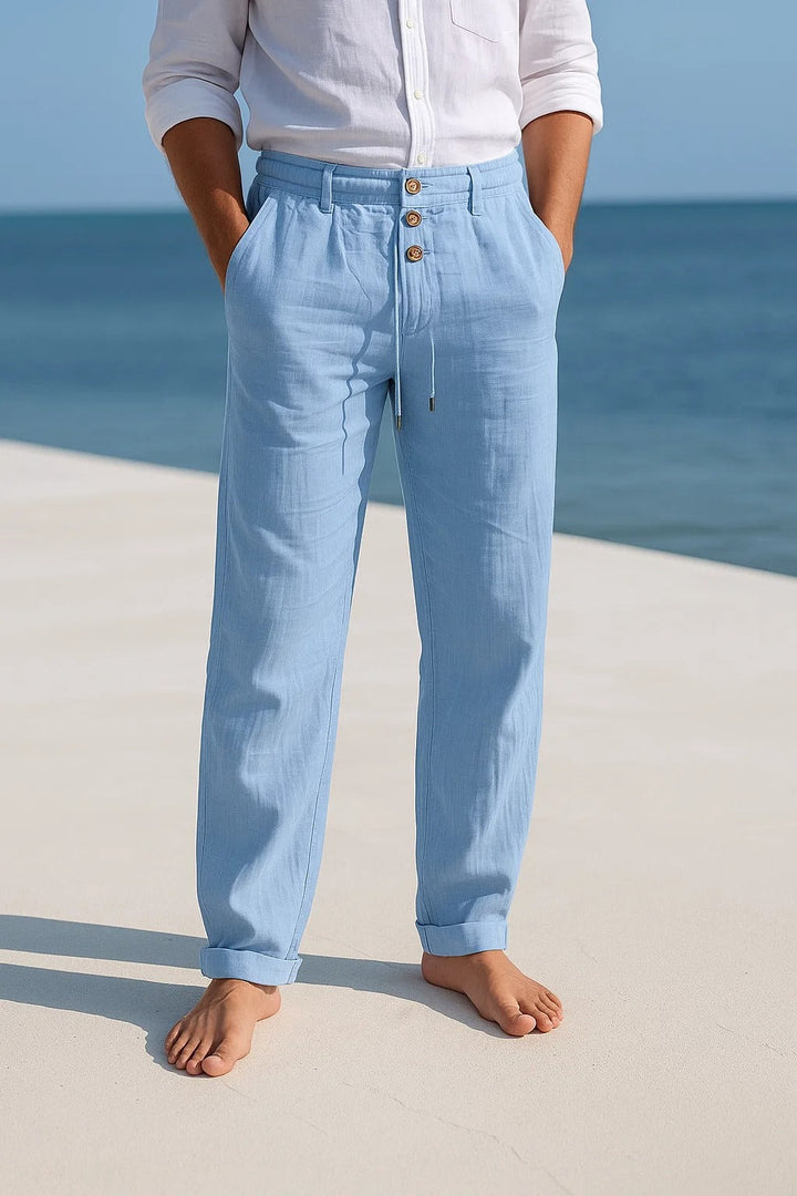Matteo | Lightweight linen pants