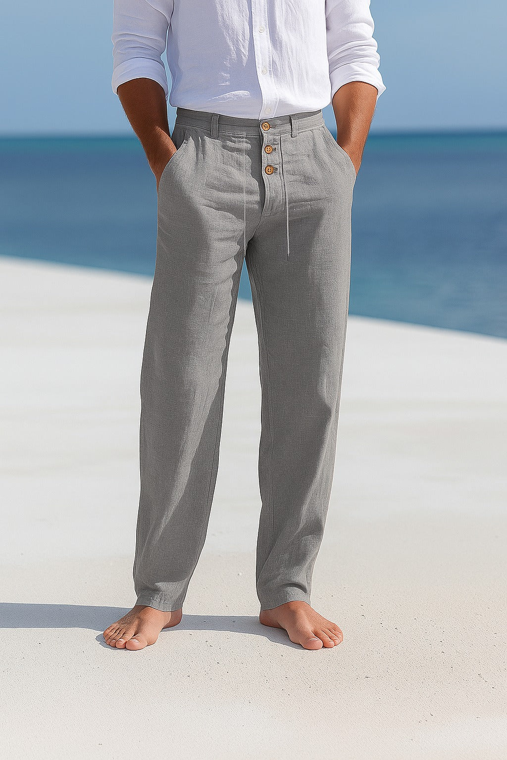 Matteo | Lightweight linen pants