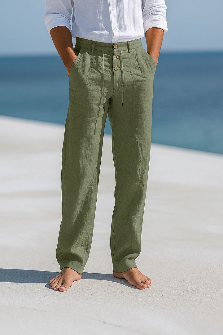 Matteo | Lightweight linen pants
