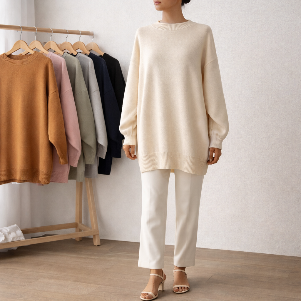 ZÉLORA™ Comfortable Knit Top