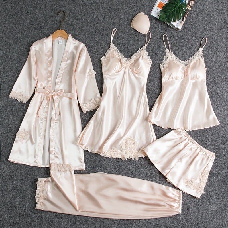 Rosmira™ Nocturno Satin Luminous Set Five Pieces