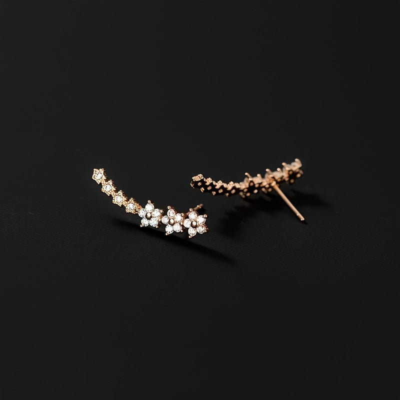 Soreya™ Elegant Floral Earrings with Timeless Style