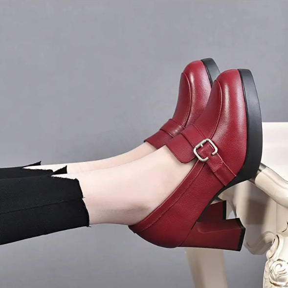Odette | Versatile Leather Heels