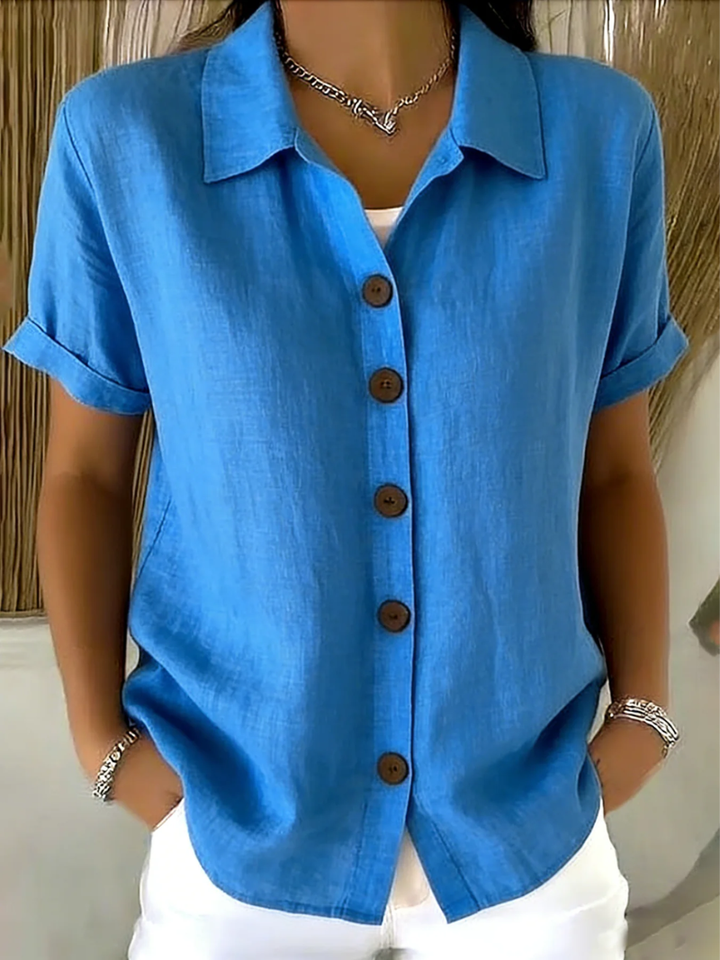 Refilwe™ | Soft-Weave Button Shirt