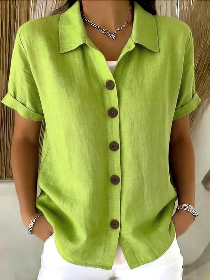 Refilwe™ | Soft-Weave Button Shirt