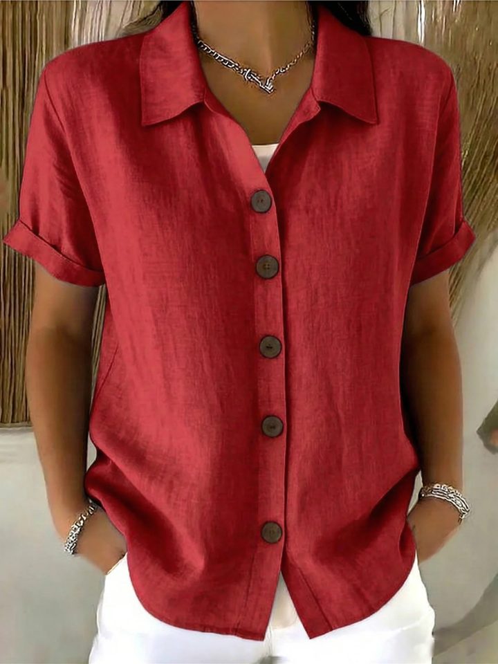 Refilwe™ | Soft-Weave Button Shirt