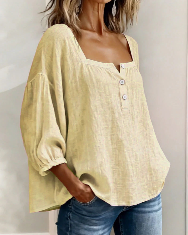 Zella | Elegant Blouse with Fluid Cut and Sophisticated Style