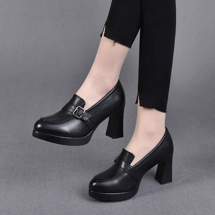 Odette | Versatile Leather Heels