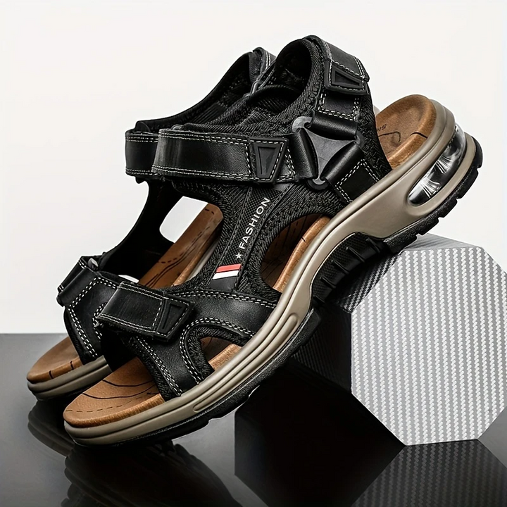 Kabelo™ | AirCushion Leather Sandals