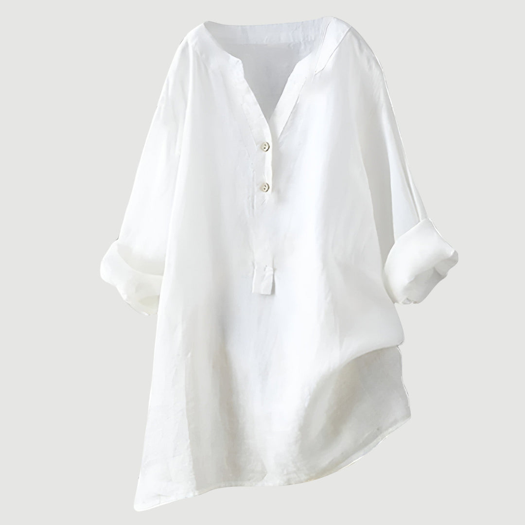 Gavienne™ Women's Lightweight and Comfortable Linen Blouse