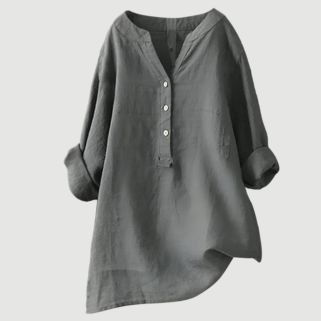Gavienne™ Women's Lightweight and Comfortable Linen Blouse
