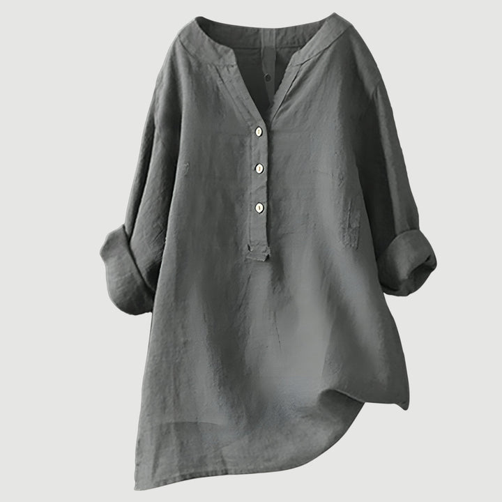 Gavienne™ Women's Lightweight and Comfortable Linen Blouse