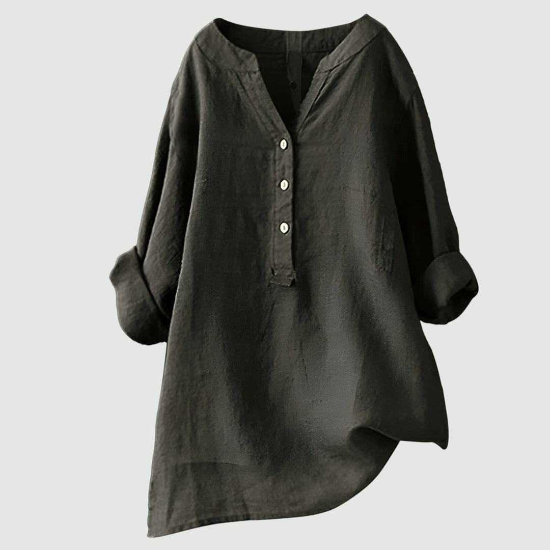 Gavienne™ Women's Lightweight and Comfortable Linen Blouse