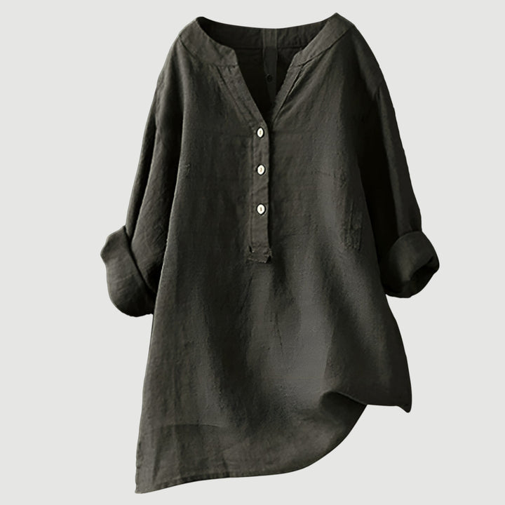 Gavienne™ Women's Lightweight and Comfortable Linen Blouse