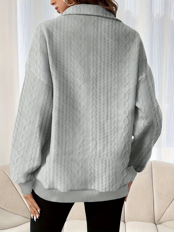 Keira | Cozy Zip-Collar Pullover