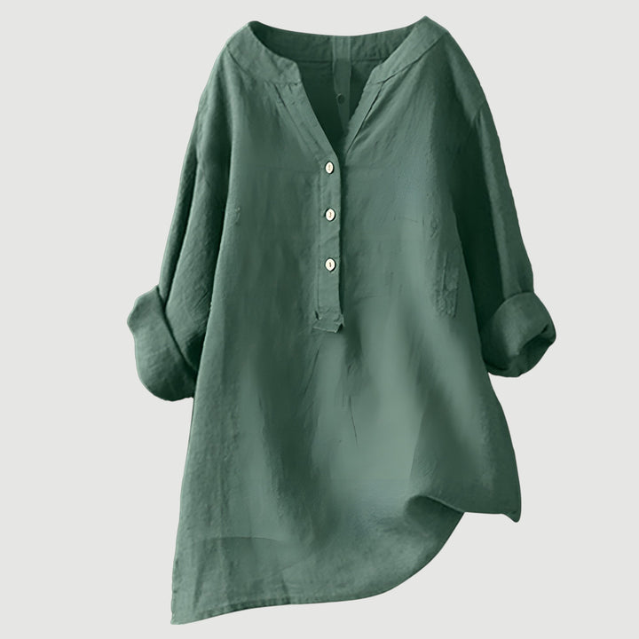 Gavienne™ Women's Lightweight and Comfortable Linen Blouse
