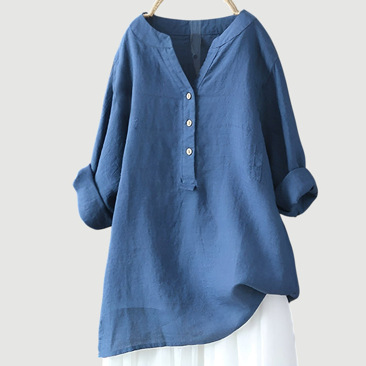 Gavienne™ Women's Lightweight and Comfortable Linen Blouse