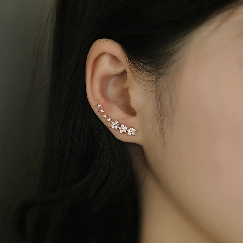 Soreya™ Elegant Floral Earrings with Timeless Style