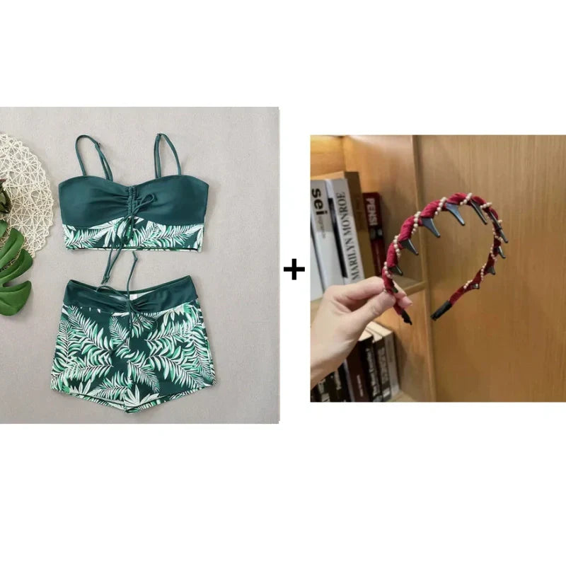 Reese | Women's Two-Piece Swimsuit with Print