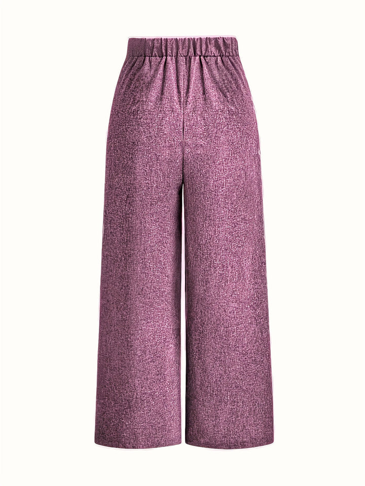 Nmelda - High Waisted Wide Leg Pants