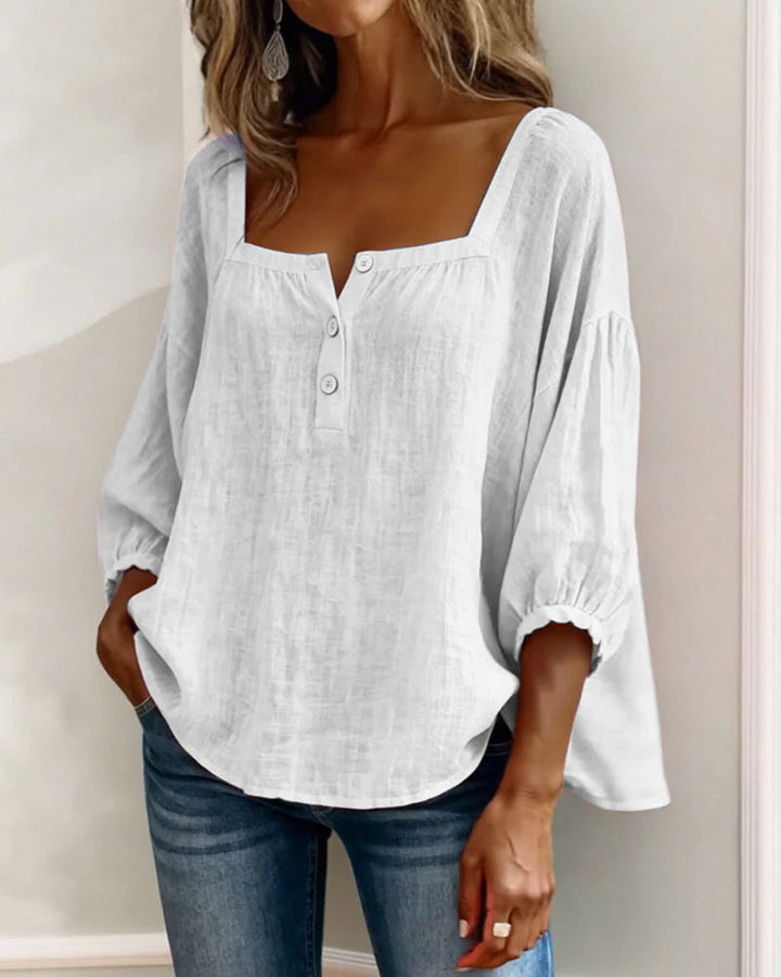 Zella | Elegant Blouse with Fluid Cut and Sophisticated Style