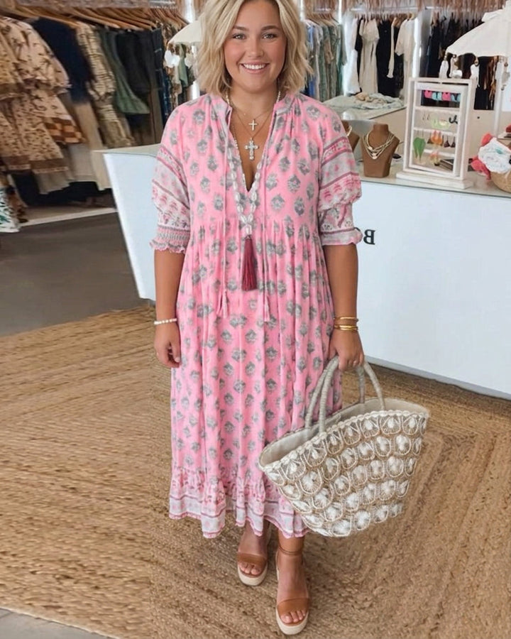 Piper™ | Folk Bloom Maxi Dress